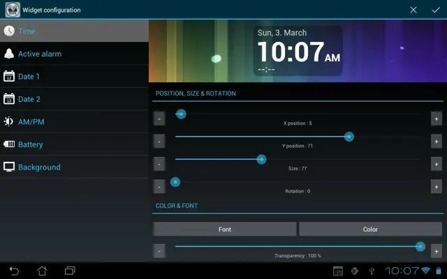 DIGI Alarm Clock android App screenshot 3